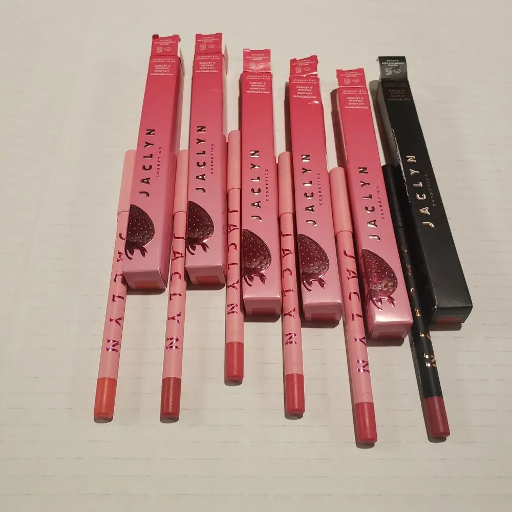 Jaclyn Cosmetics Poutspoken Lip Liners (Lot of 6) New Unopened‎